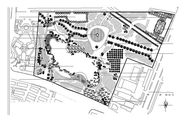 公园规划景观设计施工图