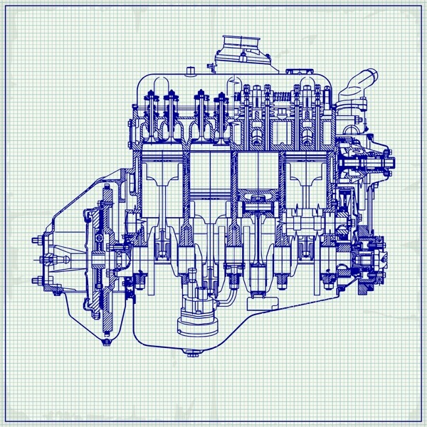 发动机图片