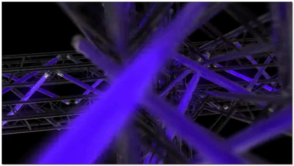 蓝紫色机械动态视频素材