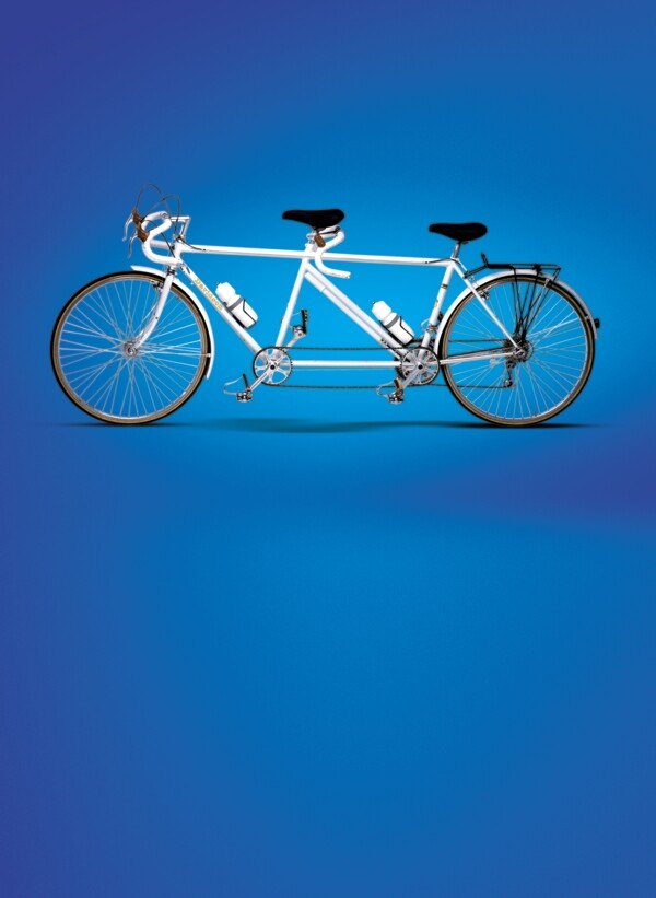 双人自行车图片
