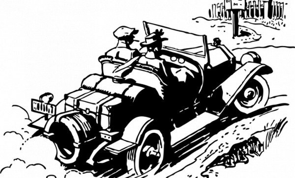 1915矢量的汽车