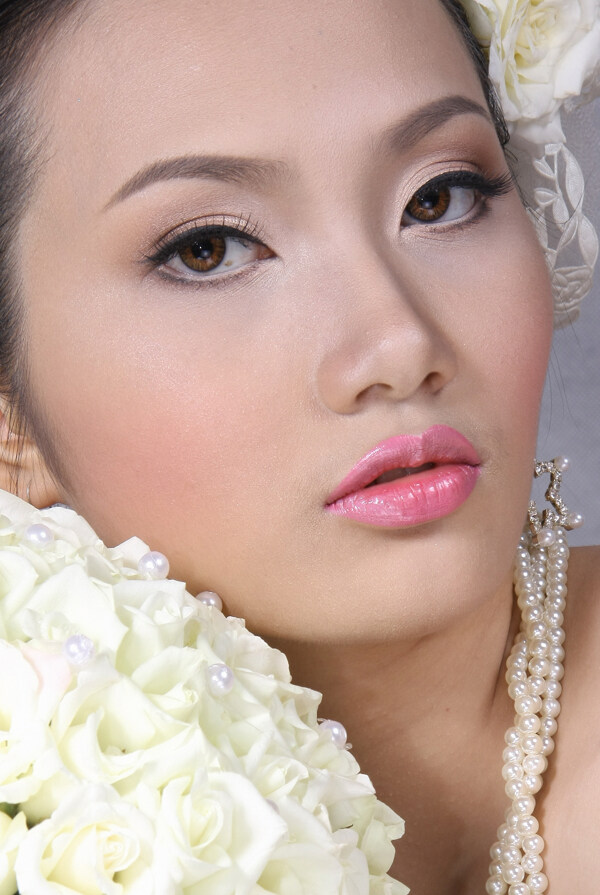 亚洲美女越南美容素材高清晰图片