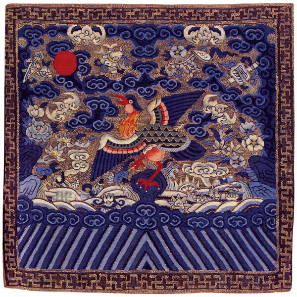 中国传统刺绣纹样高清官服补子图片