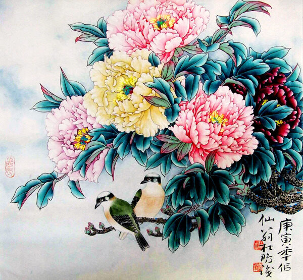 牡丹芳菲图片