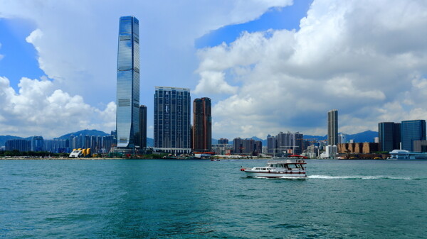 香港半岛风景图片