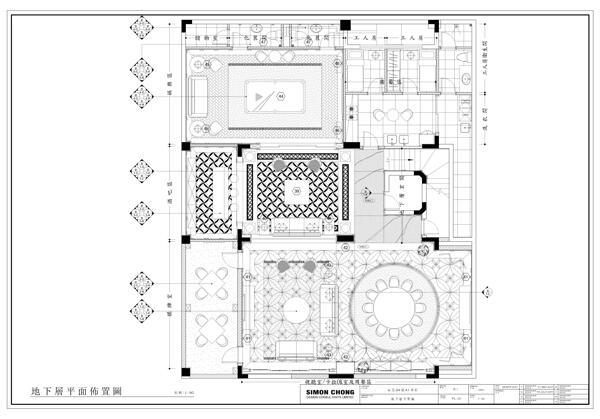 现代豪华客厅设计家装效果图