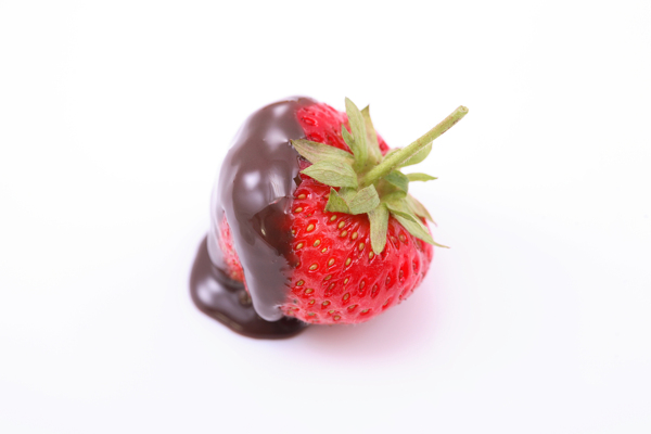 香浓巧克力草莓图片