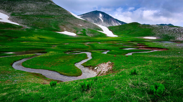 绿色清新自然风景