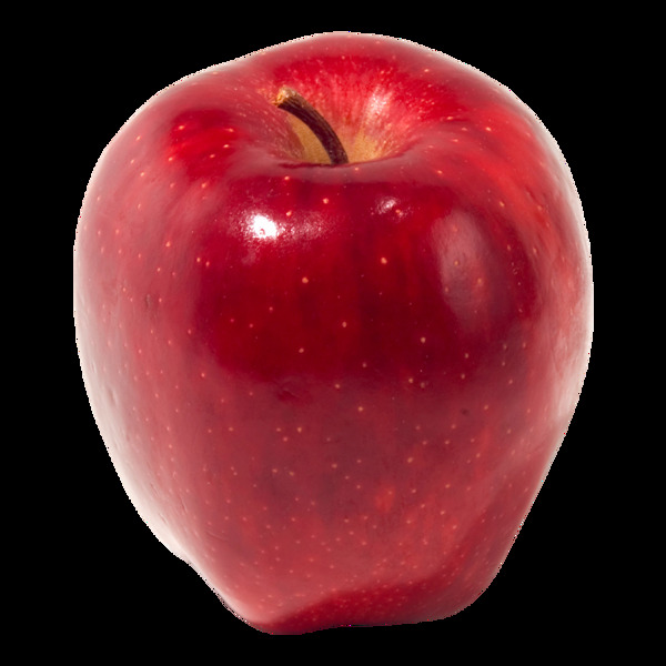 红色苹果图片免抠png透明图层素材