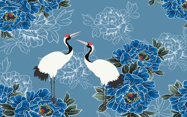 中国风传统花纹图案