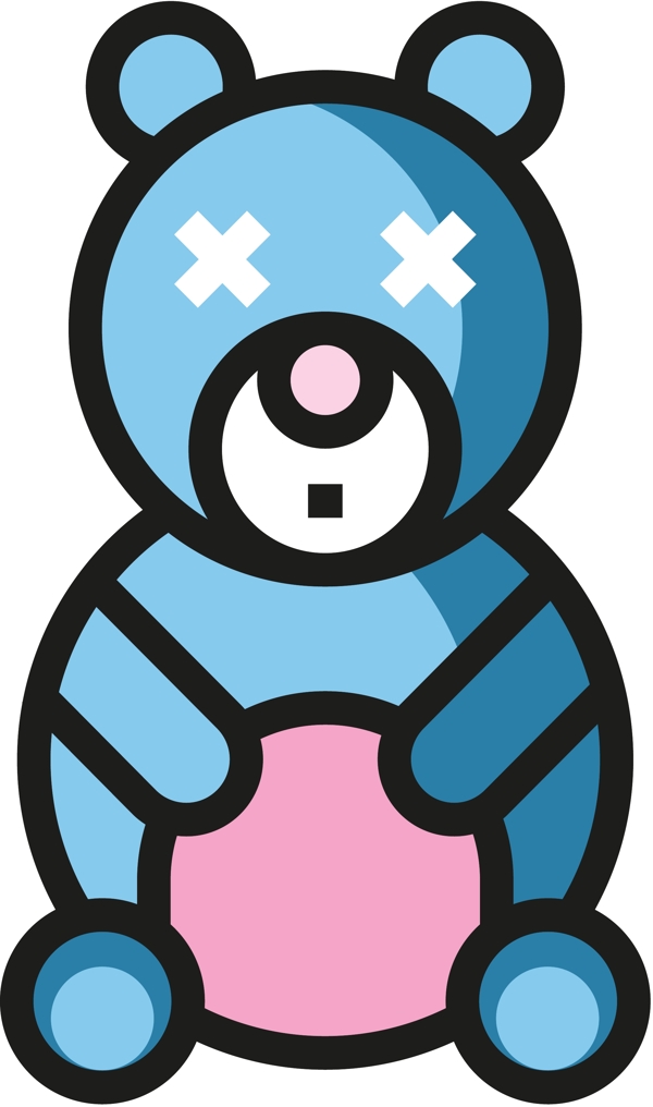 扁平母婴用品icon图标