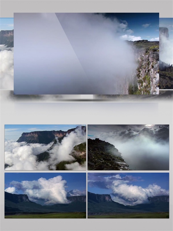 山脉森林云海视频音效