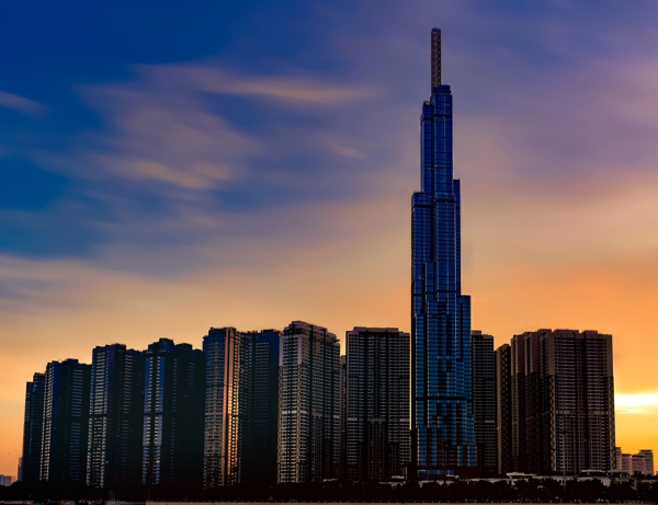 迪拜建筑高楼哈利法塔