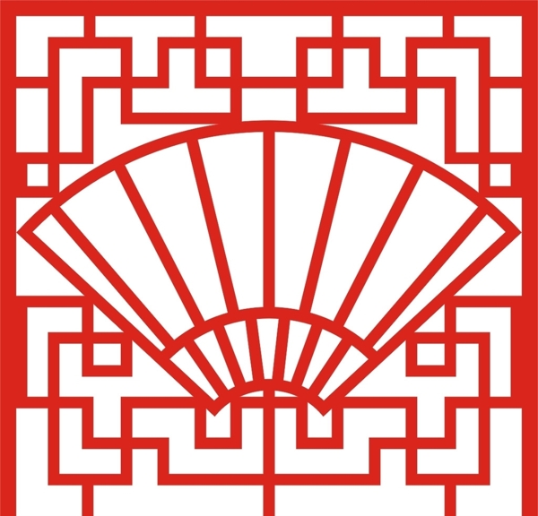 中式雕刻花纹