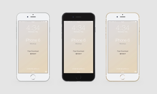 iphone6真机psd效果