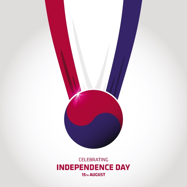 韩国独立日背景设计