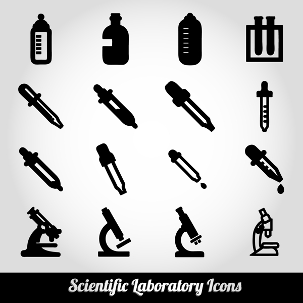 科学实验室图标