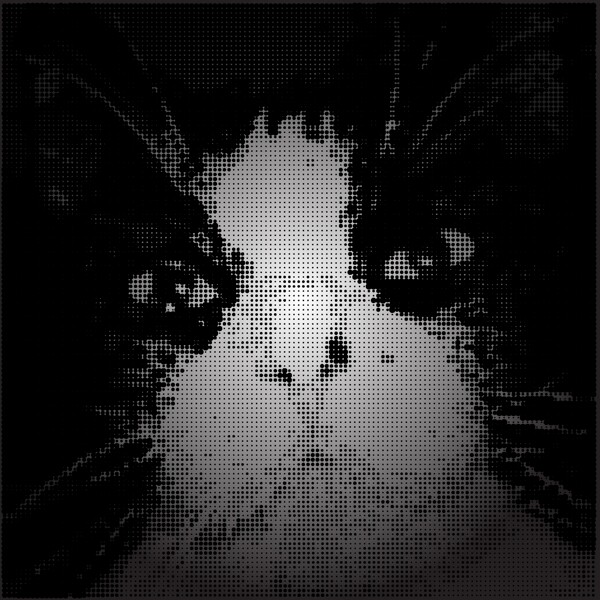 猫咪剪影像素画