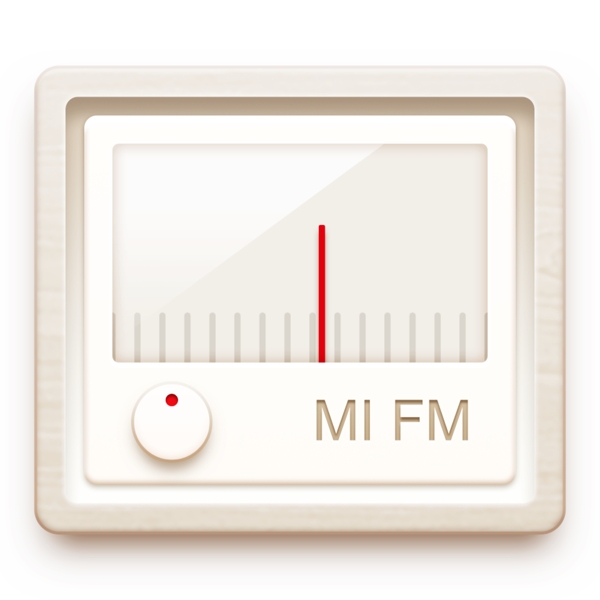 手机主题收音机icon图标素材