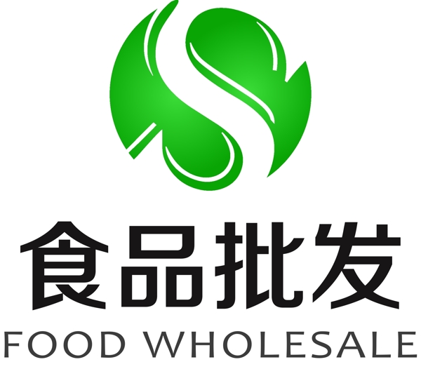 食品批发logo