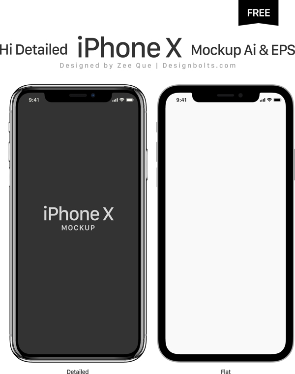 iPhoneX最新产品素材