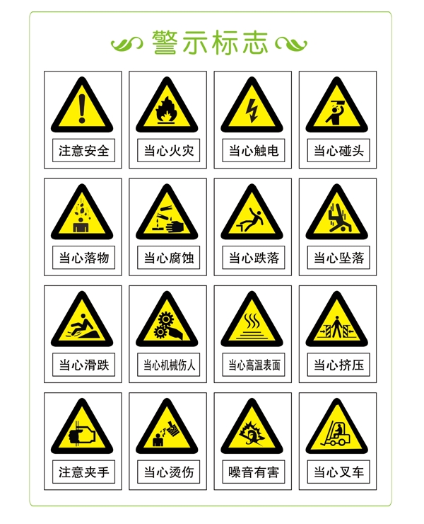 警示标志