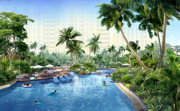 游泳池景观设计