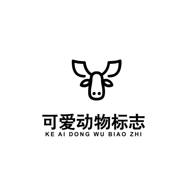 可爱动物logo