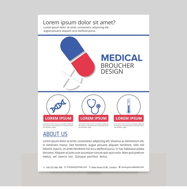 医疗宣传册设计