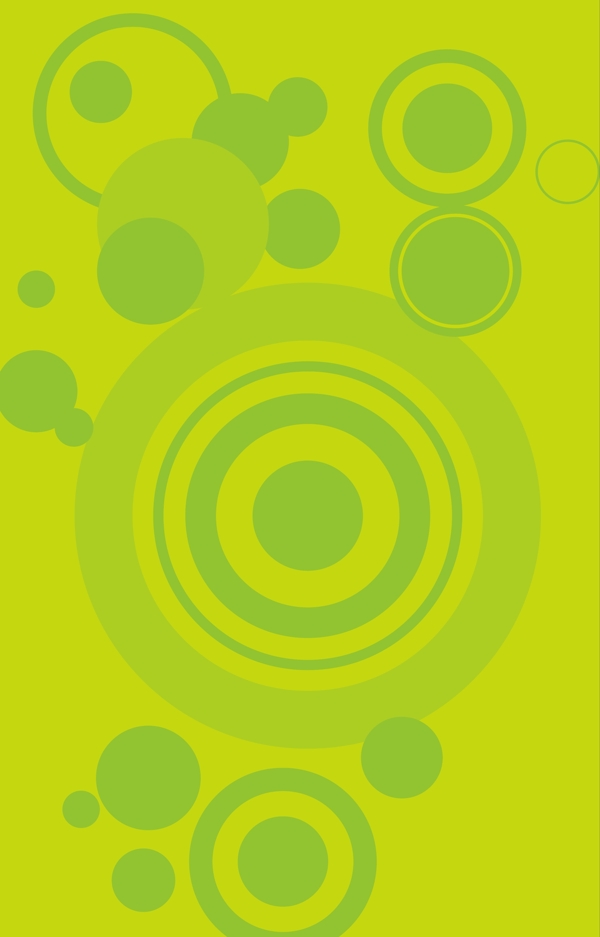 绿色创意圆圈背景素材