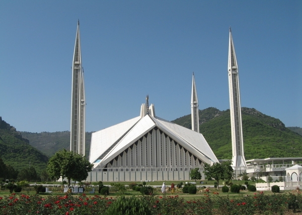 巴基斯坦堡费萨尔清真寺图片