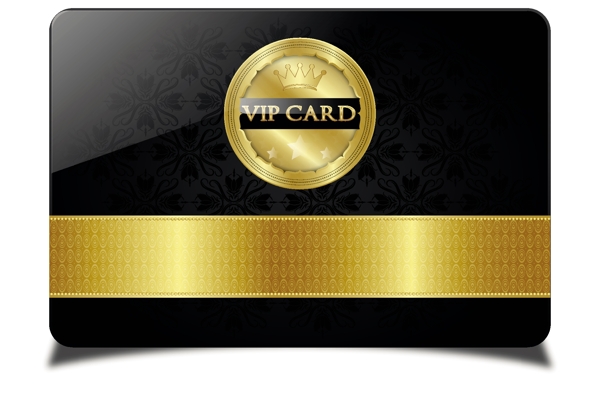 金色皇冠vip卡片图片