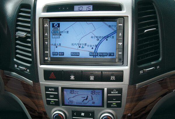 汽车DVD导航系统图片