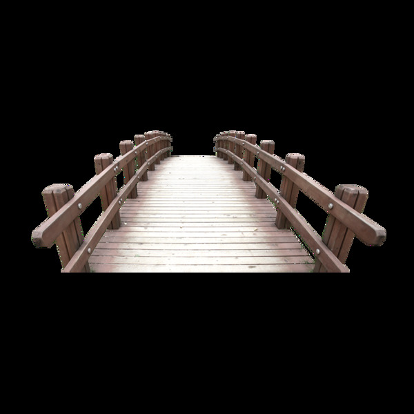 木质桥梁元素