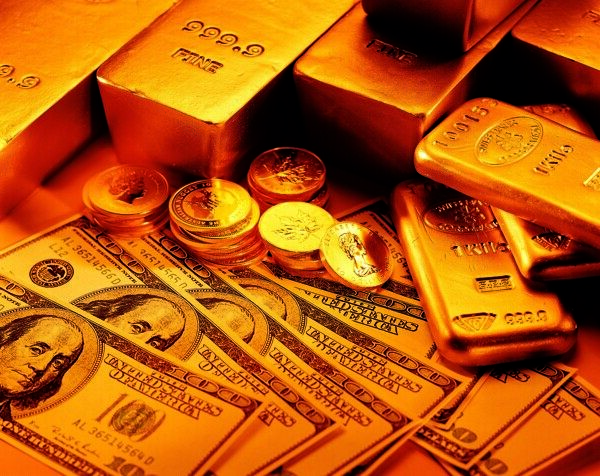 黄金货币图片