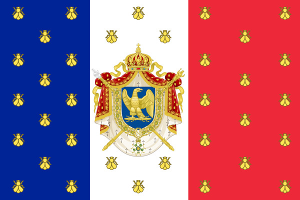 法兰西第二帝国国旗图片
