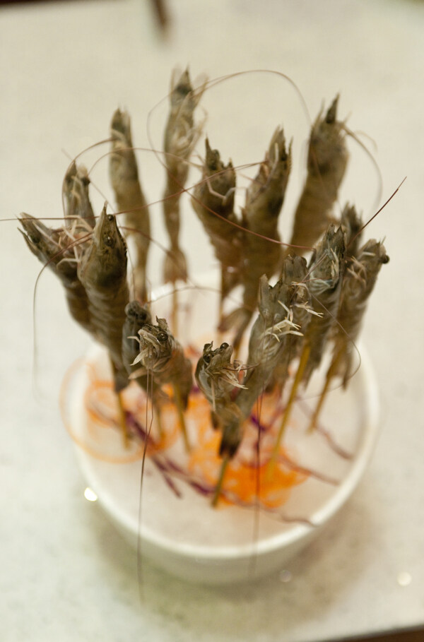 海鲜基围虾
