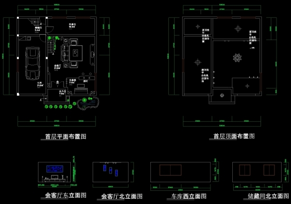 首层CAD图纸