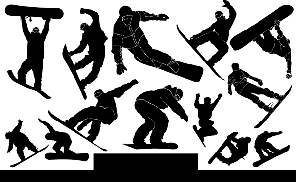 嘻哈运动滑雪板