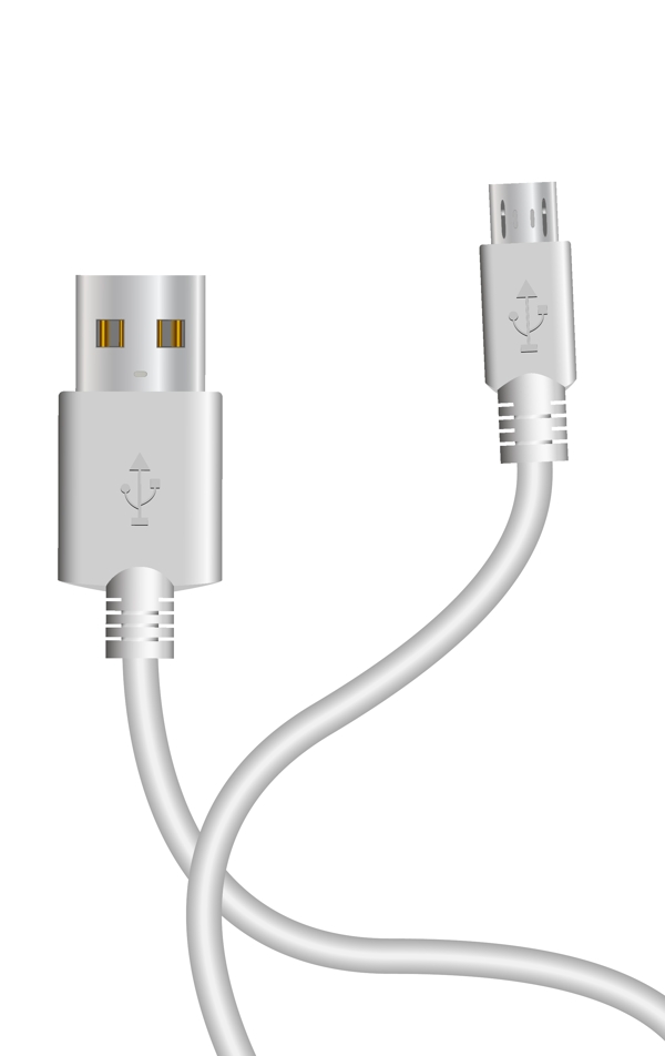 索尼USB数据充电线AI图图片