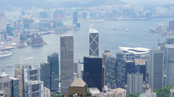 香港城市高楼大厦图片