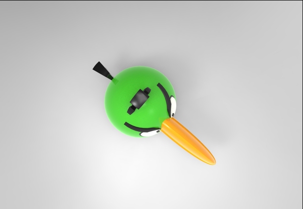 愤怒的小鸟绿色