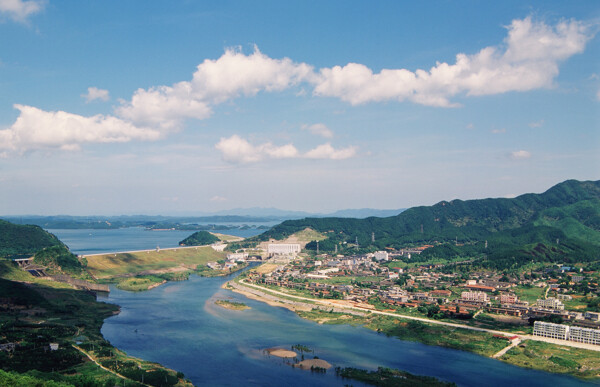 庐山西海柘林湖图片