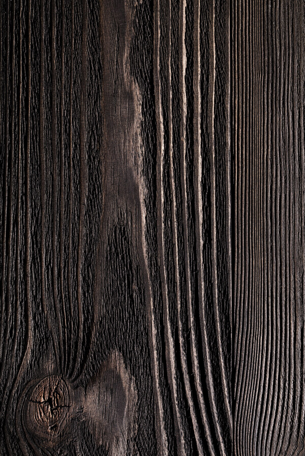 黑色纹路木板