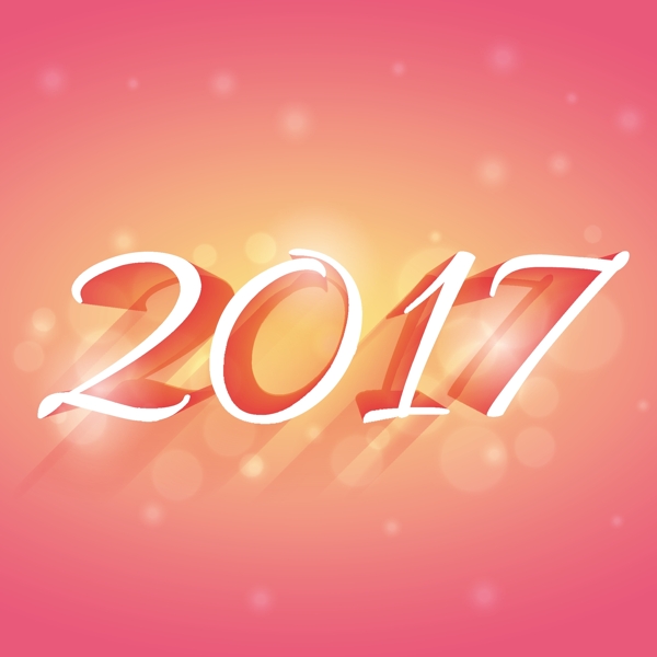 2017粉红色矢量背景素材