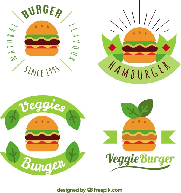 汉堡标志收集与绿色设计
