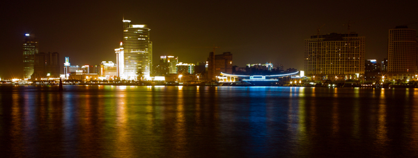 鼓浪屿夜晚图片