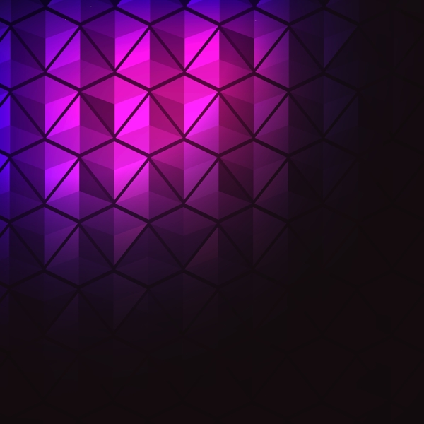 2017紫色多边形创意底纹元素H5背景
