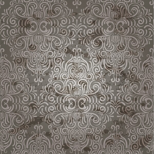 Grunge纹理绘制螺旋线的背景