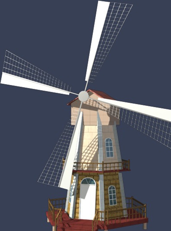 风车模型图片
